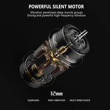 Massage Gun for Athletes, Deep Tissue Muscle Massager for Body Muscle Pain Relief with 30 Speeds, 10 Heads