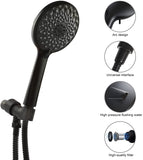 Handheld Shower Head, High Pressure 6-Setting Showerhead, Built-in Power Wash to Clean Tub, Tile & Pets, Adjustable Bracket.