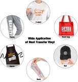 NEOFORMERS Chameleon Heat Transfer Vinyl Bundle, 12 Packs 12” x 10” HTV Glitter Laser Reflective Rainbow Iron on Vinyl