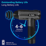 Muscle Massage Gun Deep Tissue for Athletes, Upgrade Percussion Muscle Massage Gun for Neck Back, Shoulder Body Pain Relief, 10 Heads, 30 Speeds with LCD Screen