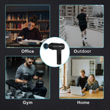 Massage Gun for Athletes, Deep Tissue Muscle Massager for Body Muscle Pain Relief with 30 Speeds, 10 Heads