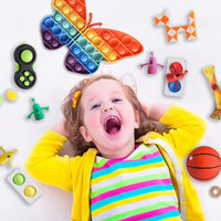 28 Pack Sensory Toys Set, Relieves Stress and Anxiety Fidget Toy for Children Adults, Perfect for Classroom Reward with Gift Box