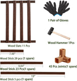 HIMAWEEK Plant Stand Indoor Outdoor, 3Tires 11 Potted Tall Large Wood Plant Shelf, Flower Holder Wooden Plant Rack Multiple Plants Display for Living Room Patio Garden Balcony Office